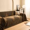 Home Sofa Cover Living Room Sofas Knitted Blanket Cover Furniture Cover Prevent Cat Scratch Blanket 3 Seater Sofa Cover Full Set