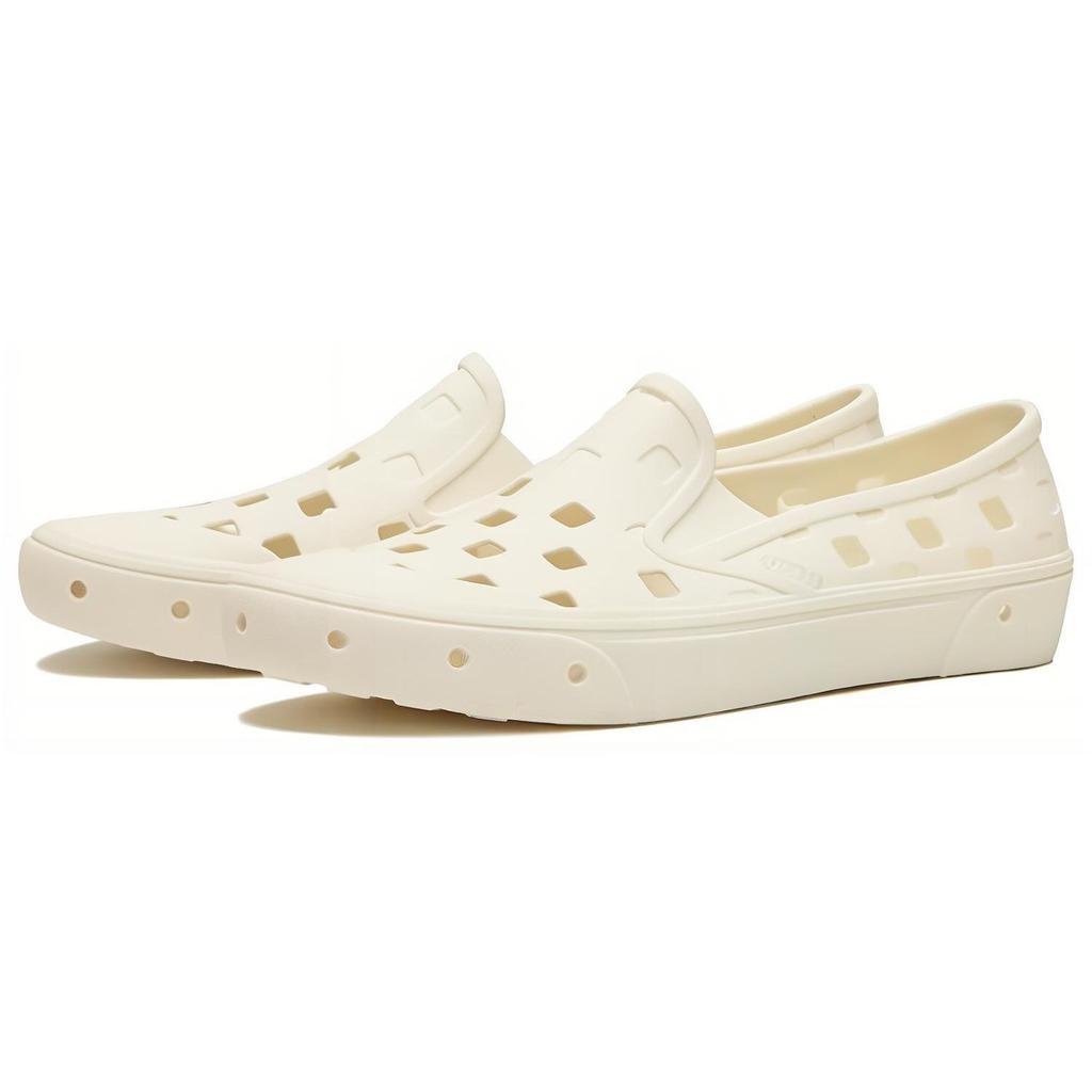 Vans Slip-On Trk Sports Clogs Low Top Unisex Footwear White VN0A5HF8FS8