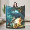 Monster Hunter Wilds Flannel Blanket Winter  Soft Durable Throw Blanket for Couch Chair Fashion Bedspread Sofa Bed Cover