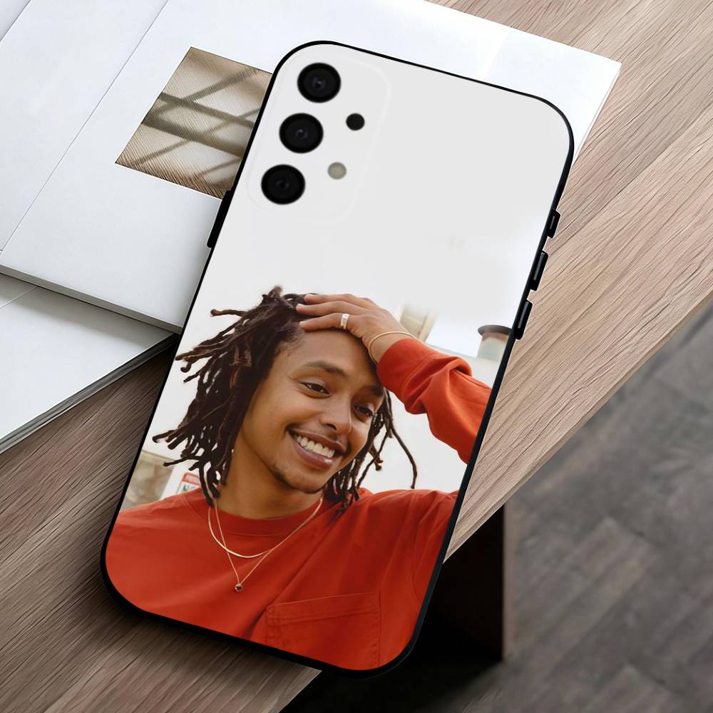 American Actor Jacob Gibson Phone Case For Samsung Galaxy A73,A72,A71,A70,A53,A52,A51,Soft Silicone Black Cover