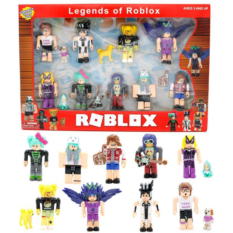 Cute Random 9pcs Roblox Figures Dolls Toys Anime Model Figurines For Decor Kids Gifts