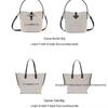 High-Quality Dragon Inlay Bamboo Joint Women's Crossbody Tote - Large Capacity Canvas Commuter Bag