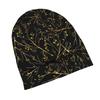 2D Flat Printing Golden Branches Adult Knit Beanie with Easy Modern Style Fits Effortlessly Into Seasonal Wardrobes And Pairs Well with Jackets Or Cas