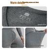 Hengyuanxiang Men's 10A Antibacterial Pure Cotton Thermal Underwear Set