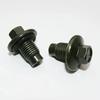 4PCS Car Oil Pan Drain Screws for Ford Transit Focus Fiesta Ensures Optimal Engine Performance OEM 97JM67300BA