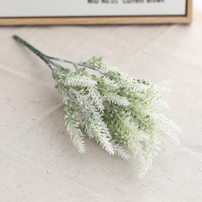 Umělá květina Hedvábí Fialová Levandule Domácí Venkovní Zahrada Dekorace Kytice Falešná Svatba Vánoční Den Party Doplňky