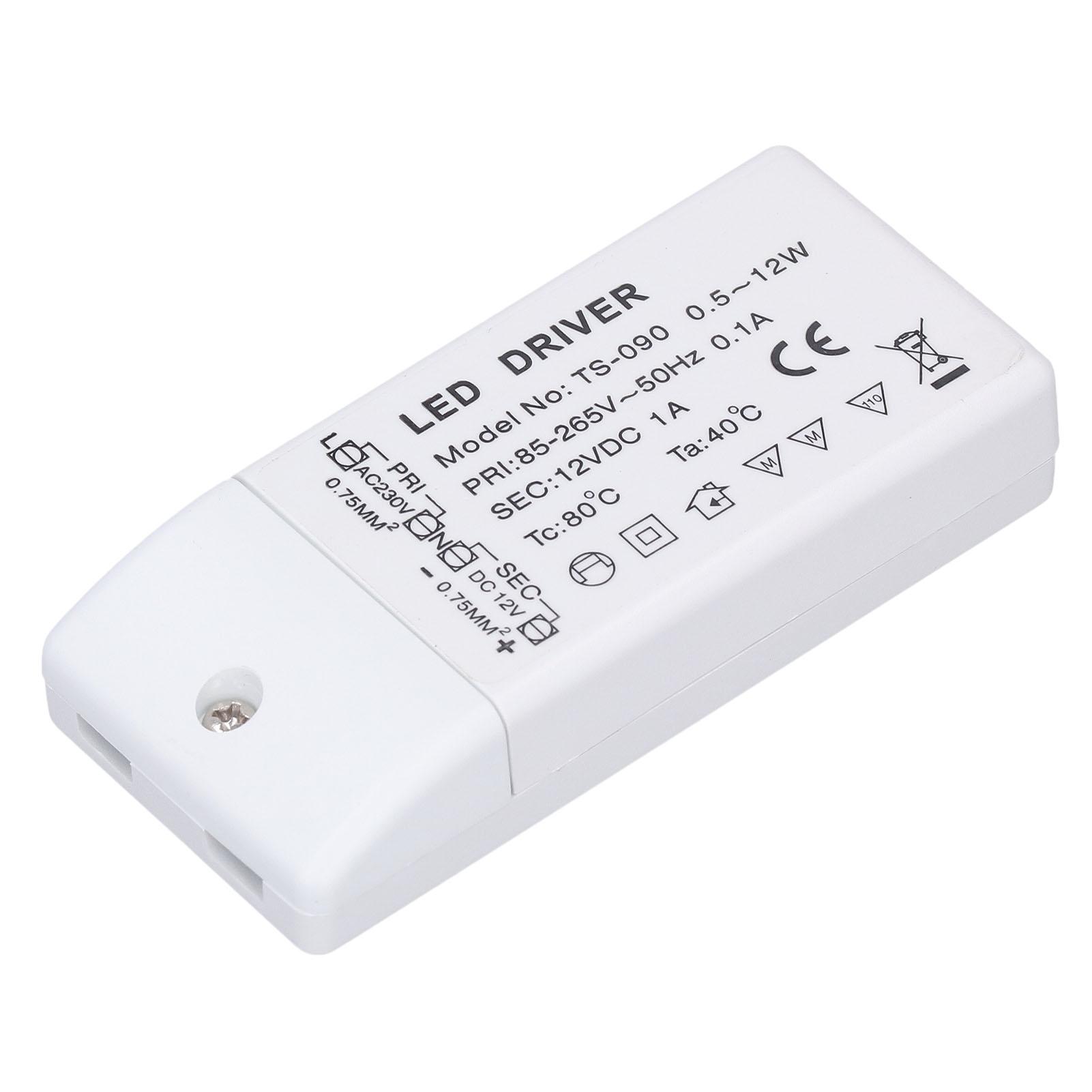 

Светодиодный драйвер питания IP67 Водонепроницаемый трансформатор для светодиодной ленты для внутреннего и наружного использования 85Вход 265 В