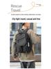 Men's Large-Capacity Casual Sports Backpack with Laptop Compartment for Middle School, High School, and University Students