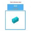 50g 3659 Small Particle Building Blocks, MOC Compatible Arch 1x4 Brick DIY Creative Spare Parts Compatible with Lego