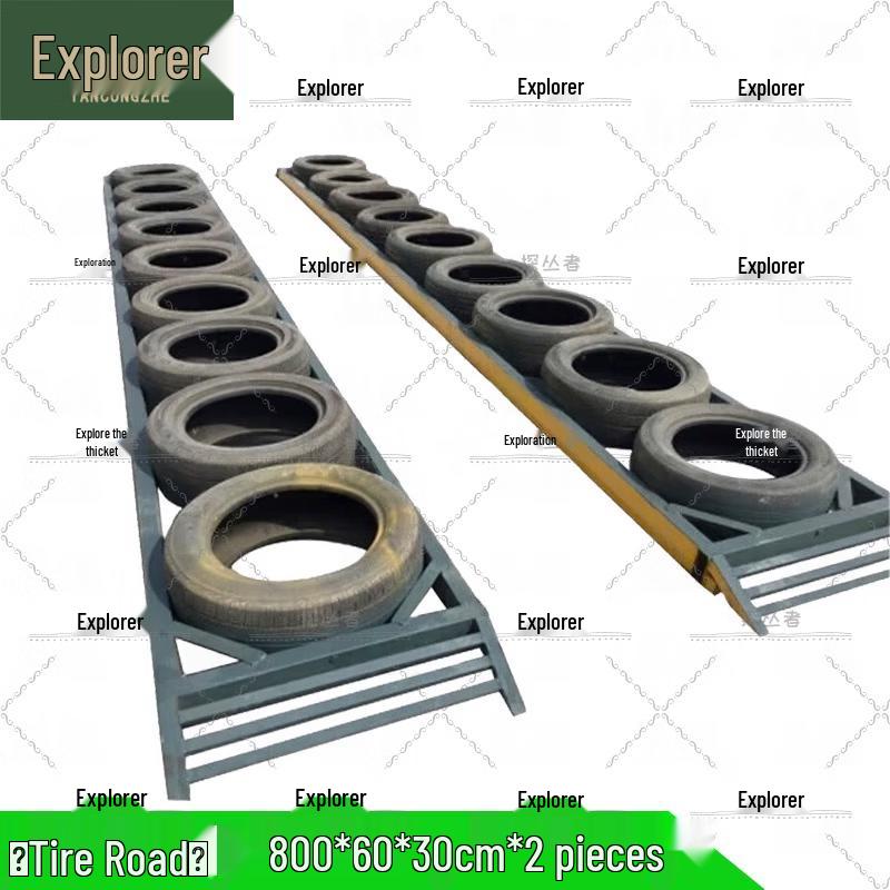 Driving Training Tire Road Obstacle Set