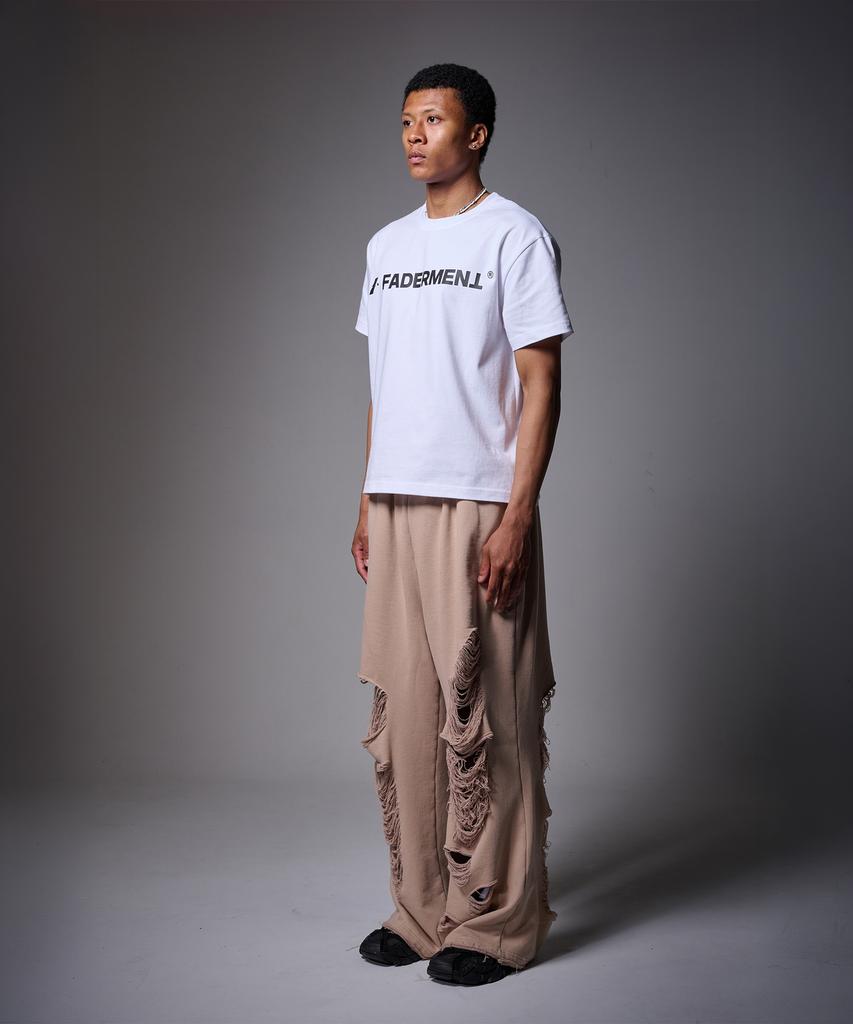 Peideomeonteu Made Scratch Damage Sweatpants (Gray)