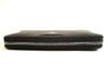 Authentic PRADA Black Calf Leather Round Zip Long Wallet #9939  Refurbished