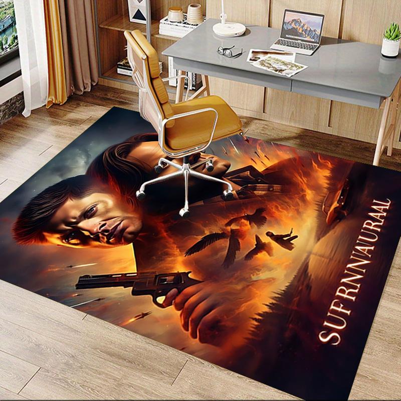 1pc Supernatural Carpet, Office Rug Outdoor Mat Home Decor Area Carpet Festival