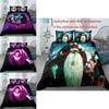 The Nightmare Before Christmas Bedding Set Duvet Cover Pillowcase Soft Material Us/eu Sizes
