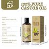 LANTHOME Pure Castor Oil Hair Growth Oil Body Oil Natural Cold-Pressed Multi-Purpose Nourishing