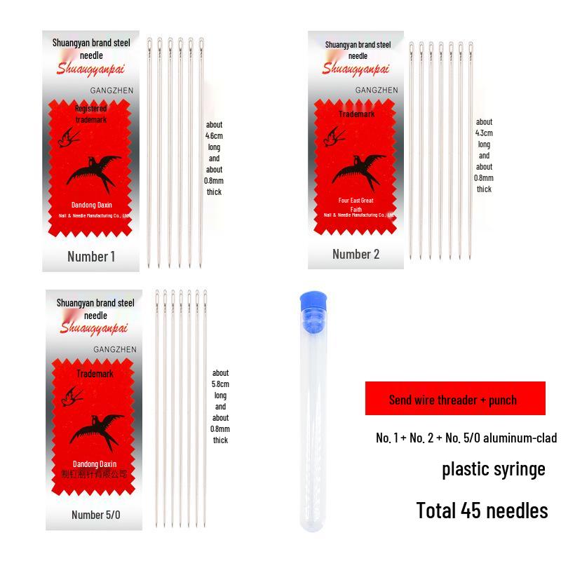 Steel Hand Sewing Needle for Embroidery and Clothes