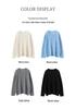 Women's Cashmere Round Neck Sweater - Autumn/Winter Soft Knit with Sequins, Long Sleeve Base Layer