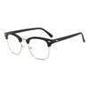 Men Retro Anti Blue Light Glasses for Computer Reading Gaming UV Protection Stylish Eyewear