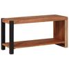 Bookshelf Brown 80 X 30 X 40 Cm Solid Acacia Wood