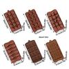 Non-Stick Chocolate Moulds DIY Fondant Coffee Mould Easy Release Baking Mold  Kitchen Accessories