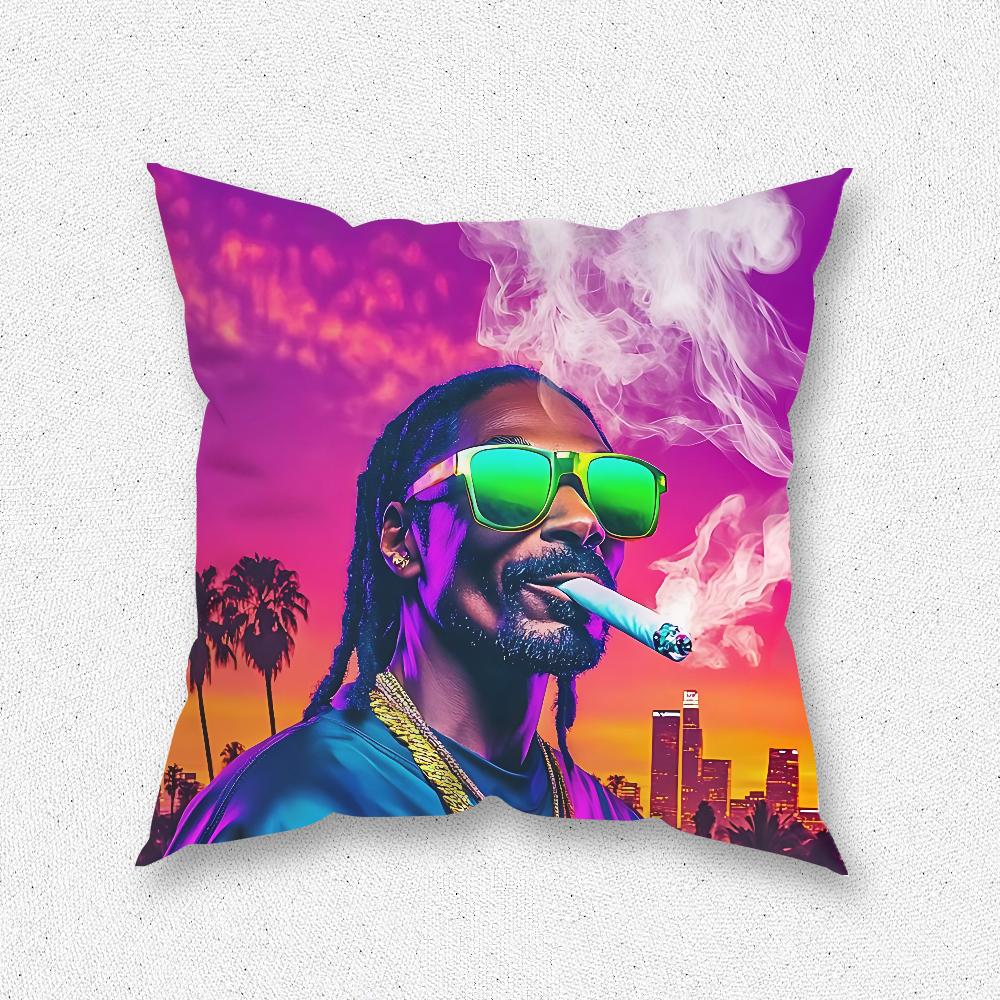 Poszewka na poduszkę Święty Jezus S-Snoop Dogg Do Dekoracji Domu Sypialni Pokoju Pokoju Dziennego Pokrowiec na Poduszkę Sofa Odpowiedni