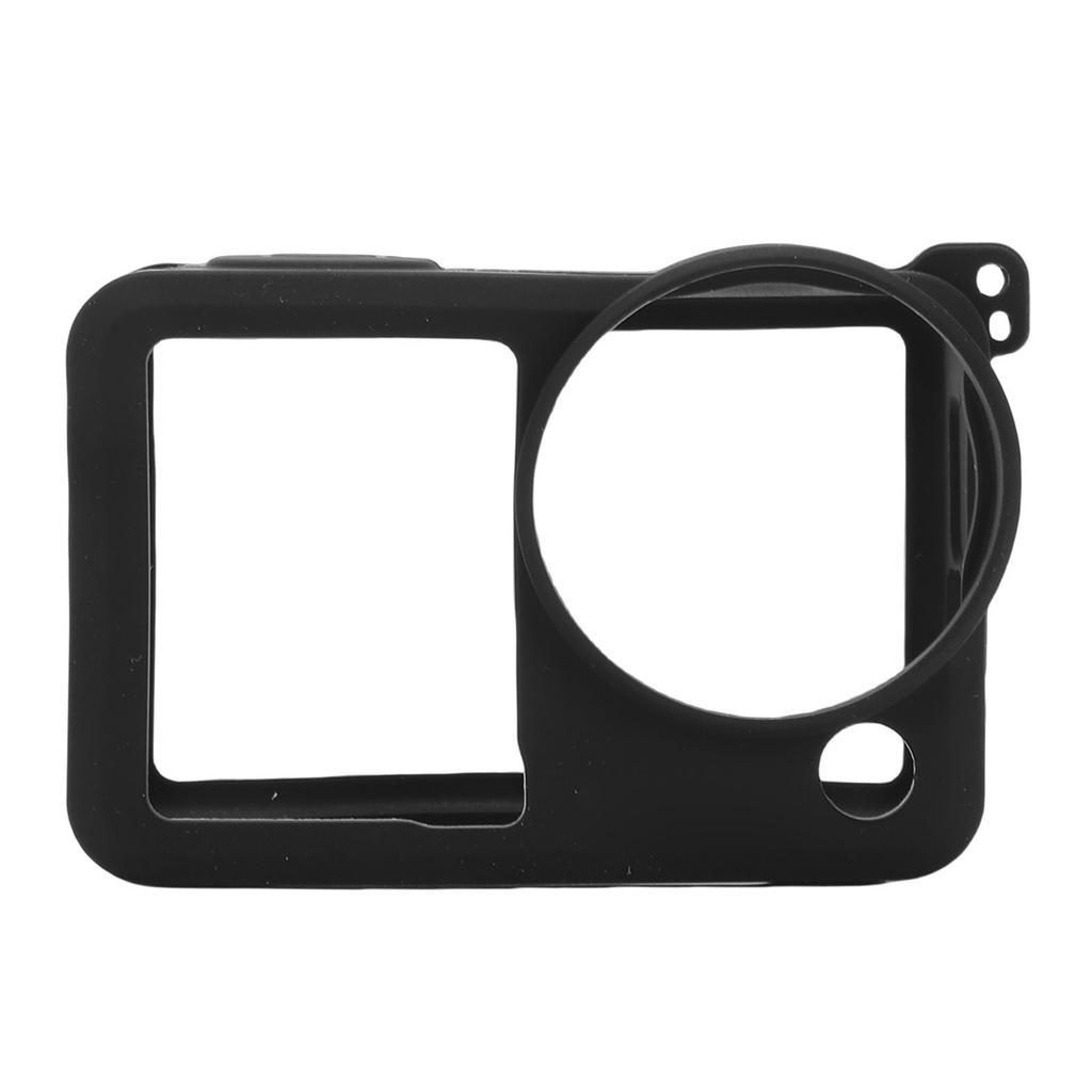 Silicone Protective Case Fit for ACTION 6 Camera Lens   Cover Anti Scratch Shockproof Resists Fingerprint with Lanyard