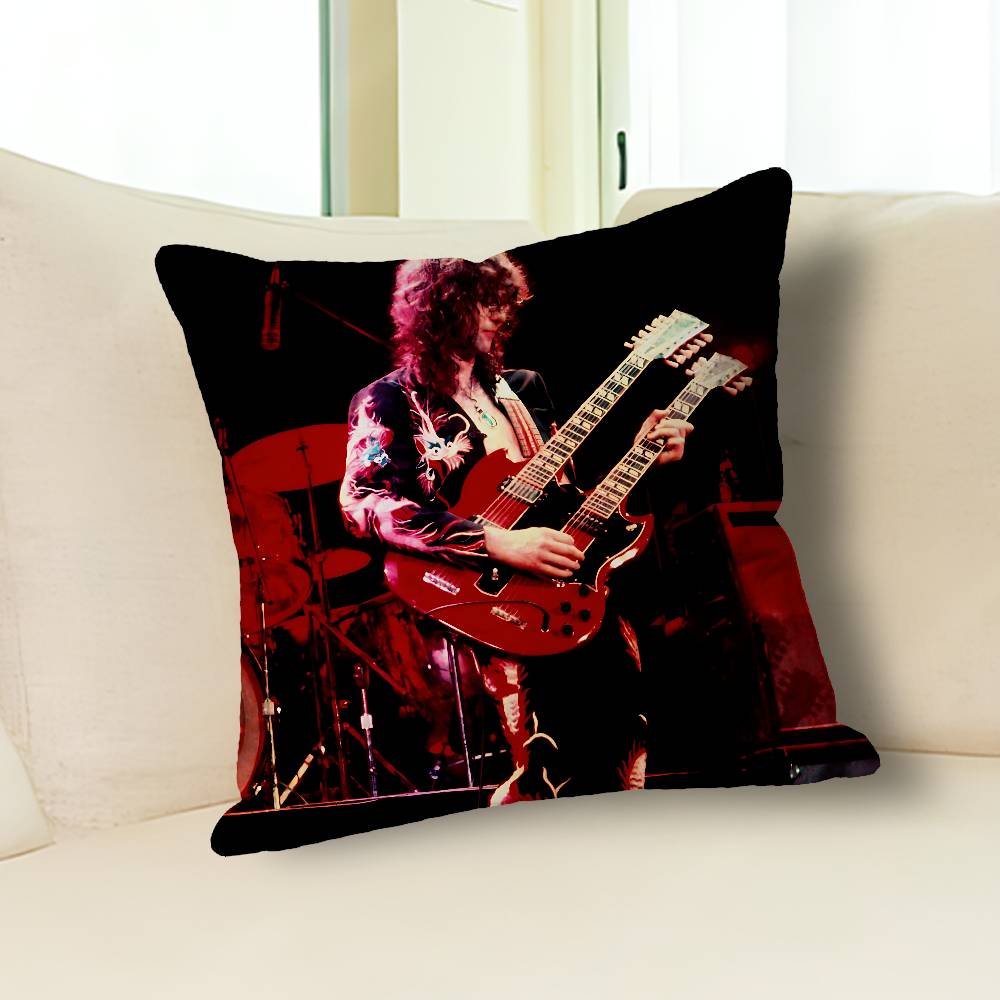 L-Led Z-Zeppelins-ES Pillow Cases for Bedroom Living Room Sofa Home Decor Polyester Cushion Cover with Zipper