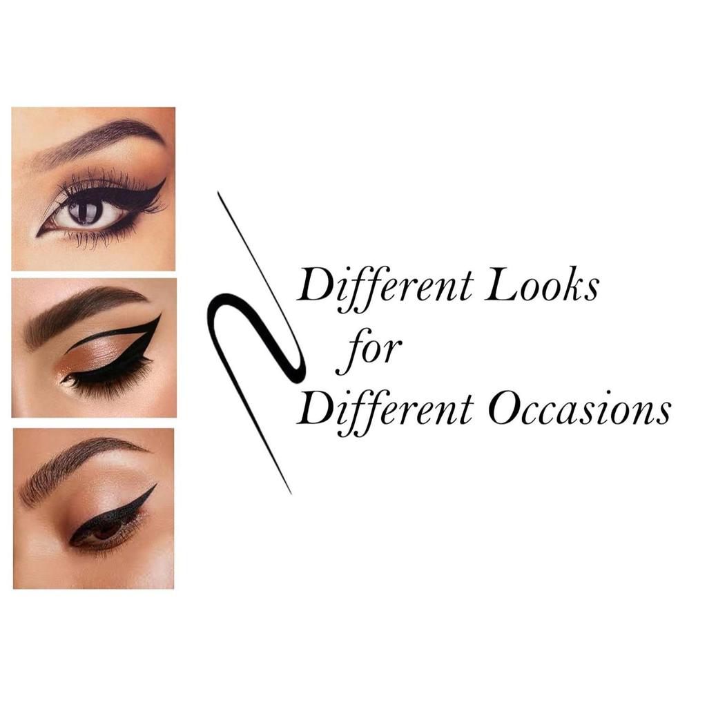 Wischfester Flüssig-Glitzer-Eyeliner, 6er-Set