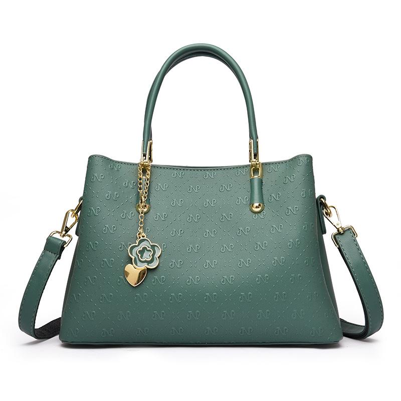 

Эта одноплечевая сумка кроссбоди большой вместимости — универсальная, элегантная и модная дамская сумочка. зелёный