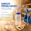 1 set Vacuum Pressure Pump Goat Milking Machine Portable Milking Machine  Home Use