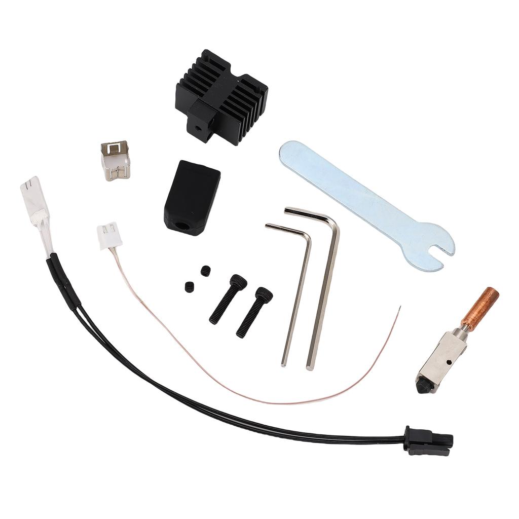 Náhradní sada hotendu pro 3D tiskárnu QIDI X Plus 3 X Maximum3 X Smart 3 0,4mm tryska z kalené oceli díly hotendu