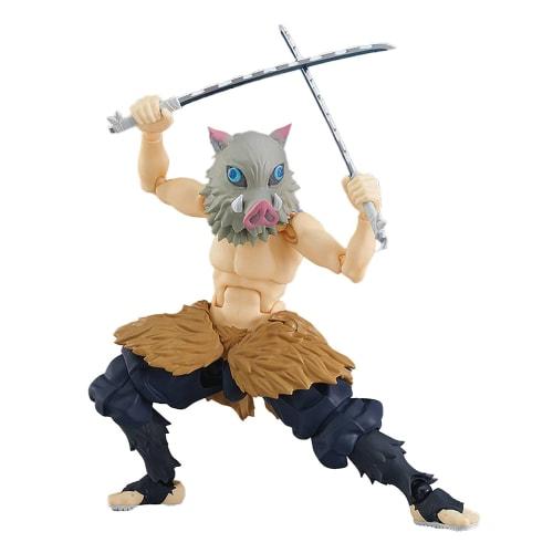 

figma Demon Slayer: Kimetsu no Yaiba Hashibira Inosuke DX Edition Non-Scale ABS & PVC Painted Movable Figure