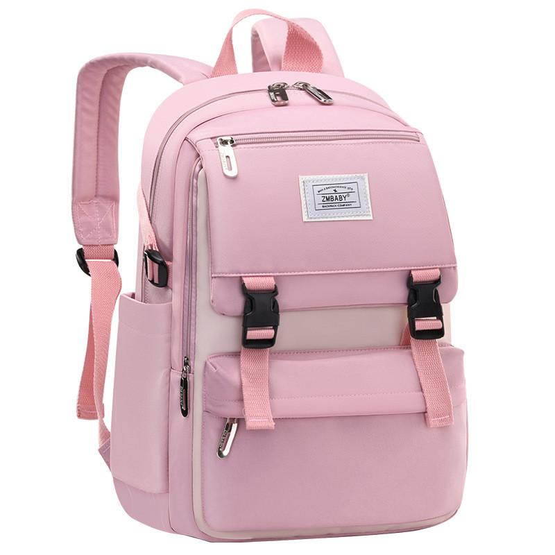Kids School Backpack For Boys And Girls With Lightweight Nylon Material And Cushion Straps For Classroom Use