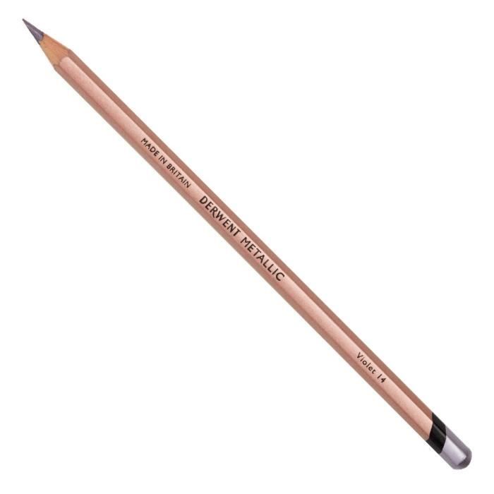 DERWENT - METALLIC - crayon de couleur métallisée Violet