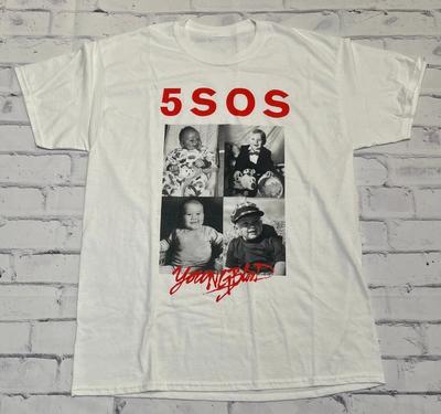 Vzácné 5 Seconds of Summer Youngblood 5SOS Pop S až 5XL SE355 Unisex Tričko