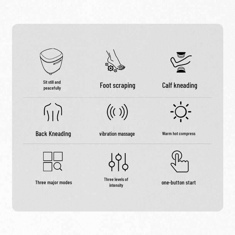 CLORIS Full-Wrap Leg and Foot Massager F799