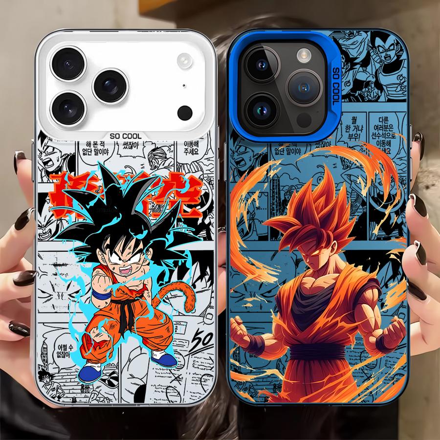 Dragon Ball Cool Goku Phone Case for iPhone 17 Air 11 12 13 Pro Max 14 15 16 Plus 16e Soft Shell