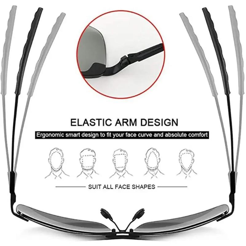 Day and Night Vision Sunglasses Pochromic Polarized Color Changing Sun Glasses Driving Cycling Fishing Camping Climb Goggles