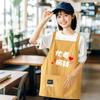 Cross Back Kitchen Apron Waterproof Restaurant Uniform Creative Cooking Baking Bibs  for Women