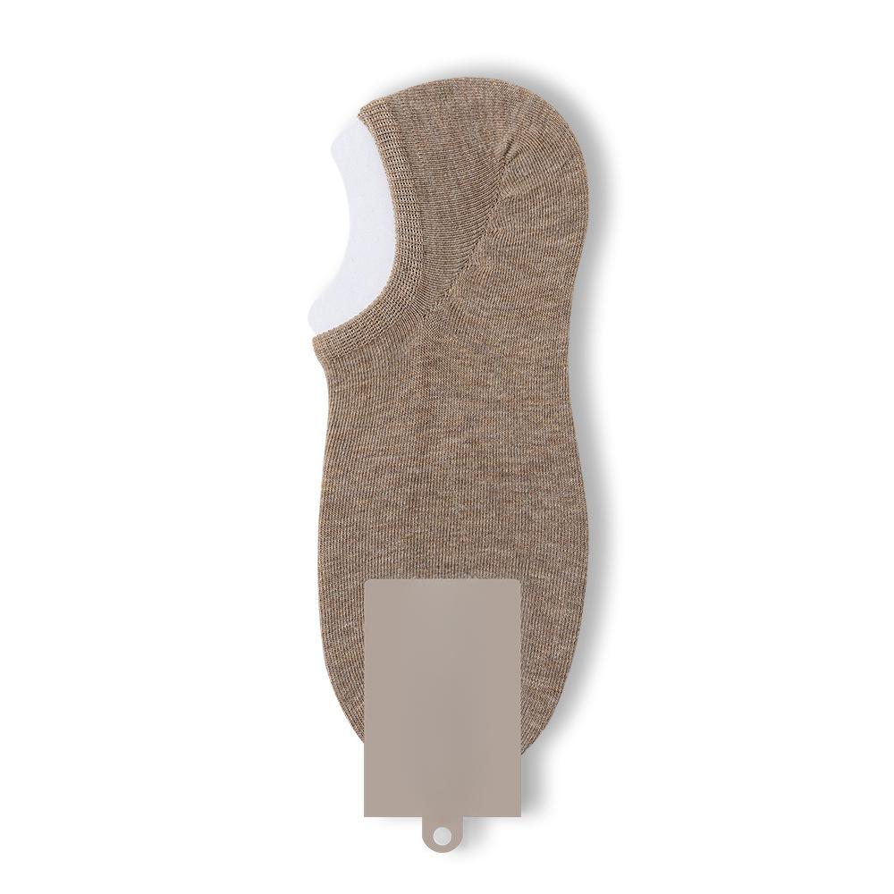 Men's Spring and Summer Style Cotton Thin Style Breathable Sweat Invisible Socks
