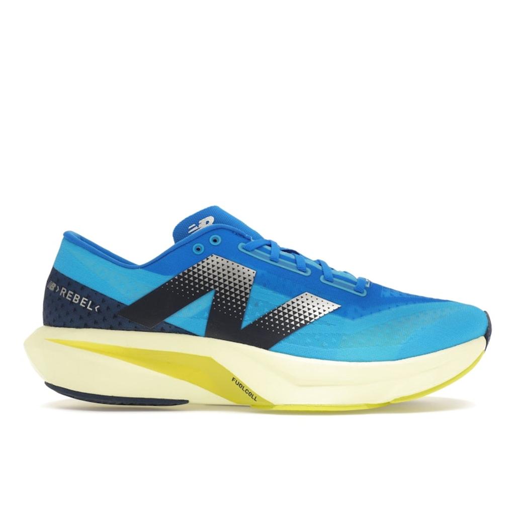 New Balance FuelCell Rebel V4 Spice Blue Limelight Men Sneakers Blue-Oasis MFCXLQ4