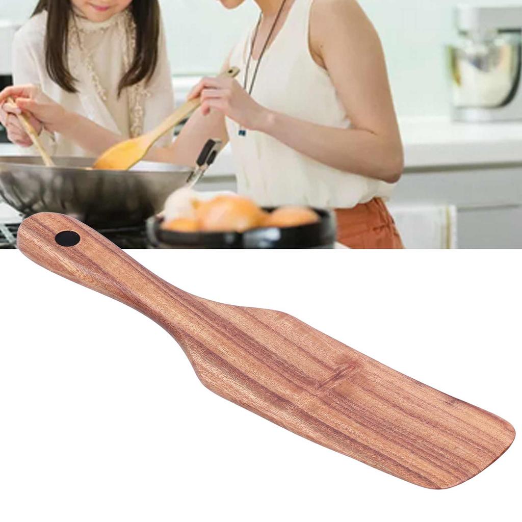 Wooden Frying Spatula Beefsteak Shovel Spurtle Tableware Kitchen Cooking Utensil