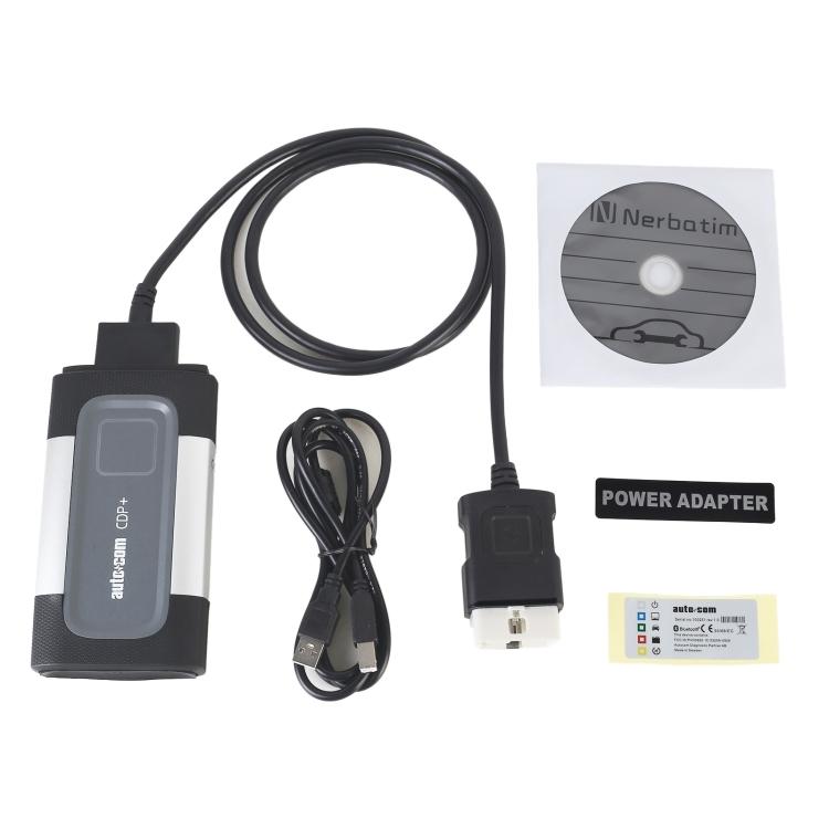 Autocom CDP+ Professional Bluetooth Auto TCS CDP Pro Plus dla Autocom Diagnostyka Kable Samochodowe Narzędzie Diagnostyczne OBD2 dla BMW (czarny)