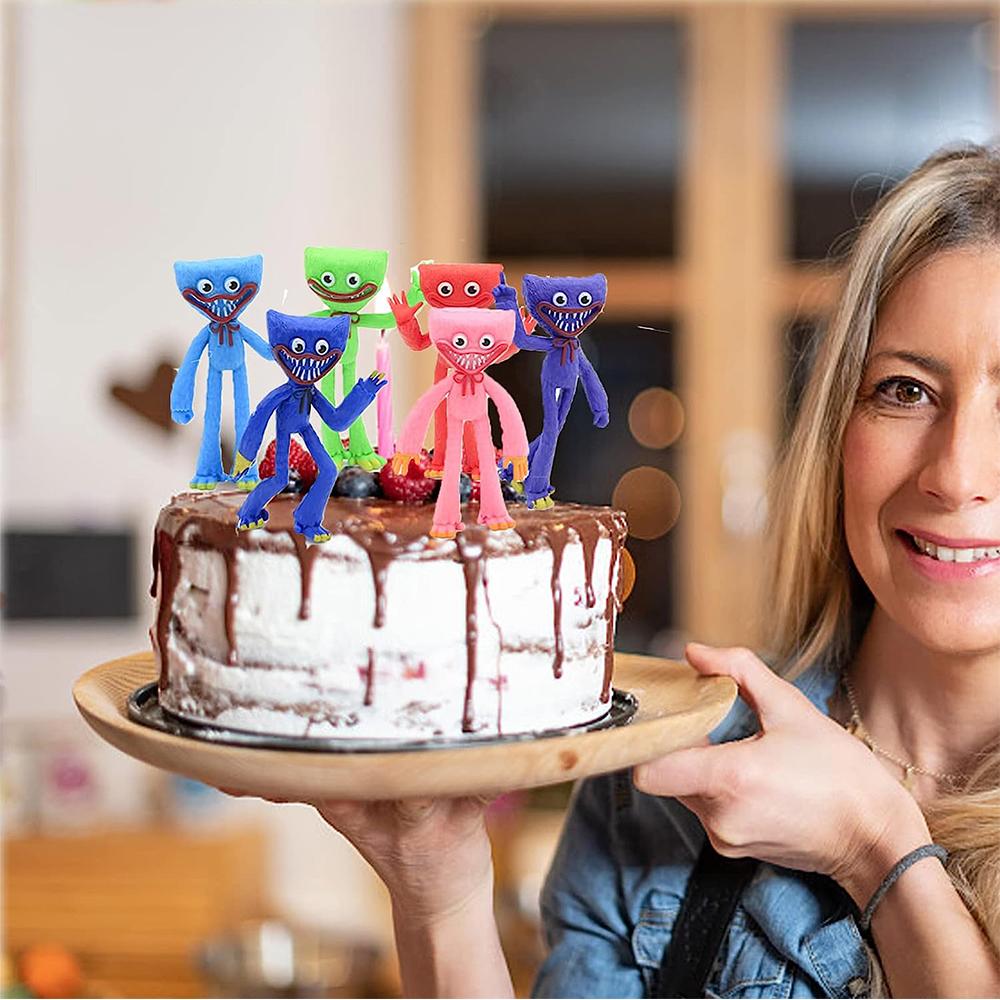 Horror Game Mini Figures Set Horror Game Cake Topper Figurine for Party Supplies