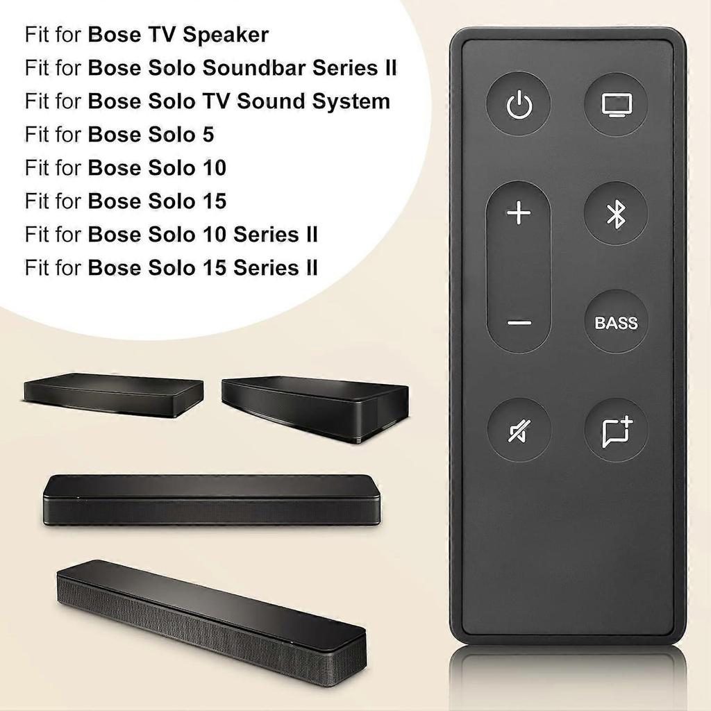 2025 Latest Model New Replacement Remote Control for Bose TV Speaker/Bose Solo