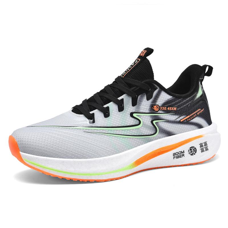 Sports and leisure shoes Men's shoes High School Entrance Examination shoes Physical testing shoes Large size 48 Running shoes Men's spring cushioning