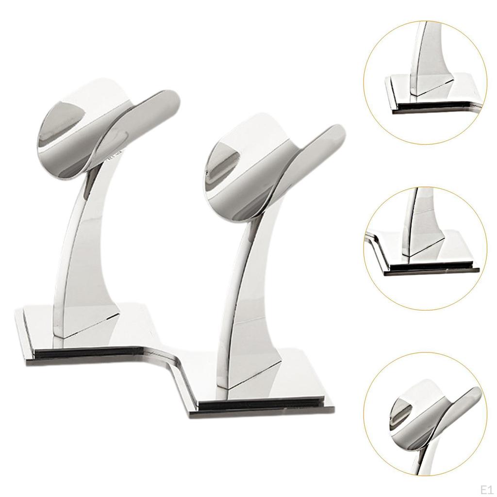 Tabletop Microphone Holder Mic Bracket Mictray Microphones Storage Organizer for Stage