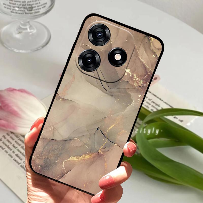 For Tecno Spark 10 Case 6.6" Shockproof Soft Silicone TPU Back Cover for Tecno Spark 10 4G Phone Cases Spark10 Cute Fundas Capa