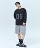 Beullaegmonseuteopis [2Pack] Cotton-Like Wide Bermuda Pants (Gray) / Bm260113