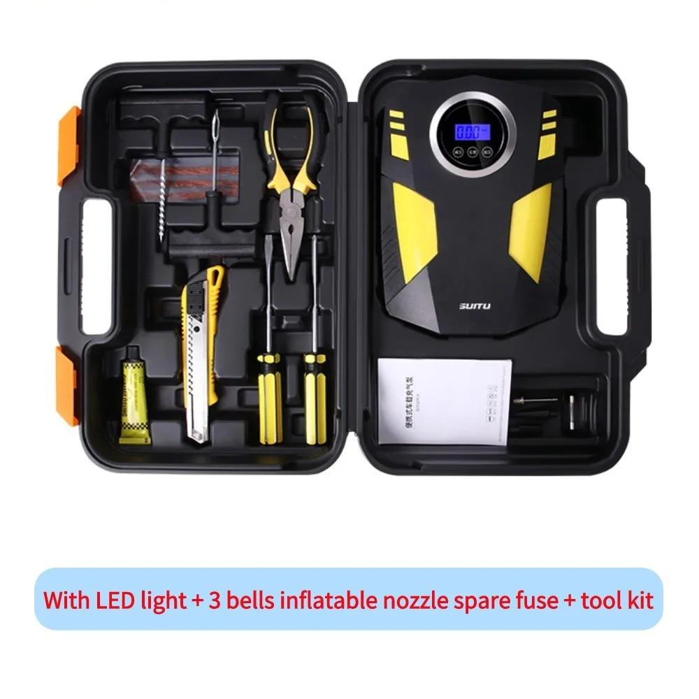 Digital Tire Inflator DC 12 Volt Car Portable Air Compressor Pump 150 PSI Car Air Compressor for Auto Car Motorcycles Bicycles